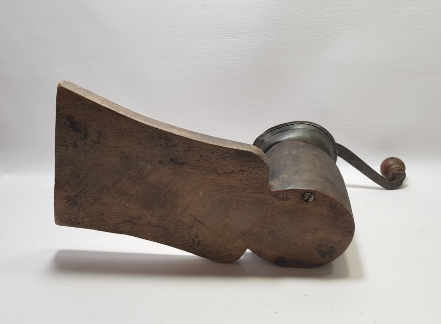 OSMANLI DÖNEMİ SAPI YAZILI ÇOK NADİR OTURAK KAHVE DEĞİRMENİ