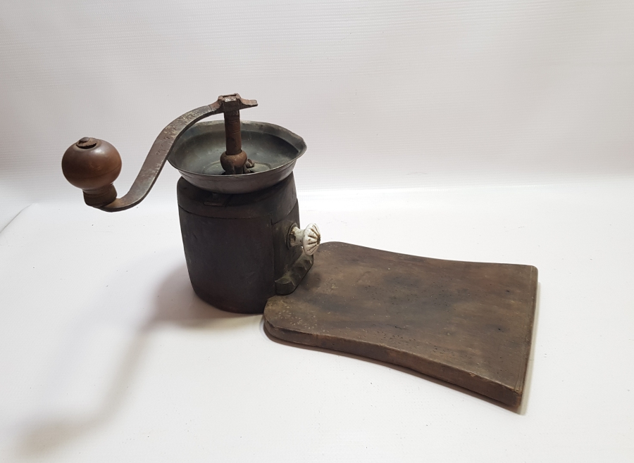 OSMANLI DÖNEMİ SAPI YAZILI ÇOK NADİR OTURAK KAHVE DEĞİRMENİ