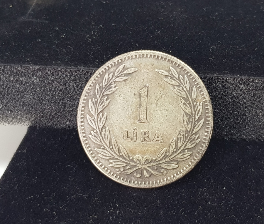 CUMHURİYETİMİZİN BASILAN SON GÜMÜŞ 1 LİRASI