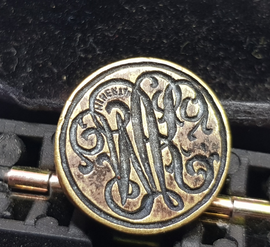 1900 BAŞLARI EL KAZIMA AVRUPA İNSİYALLİ MÜHÜR