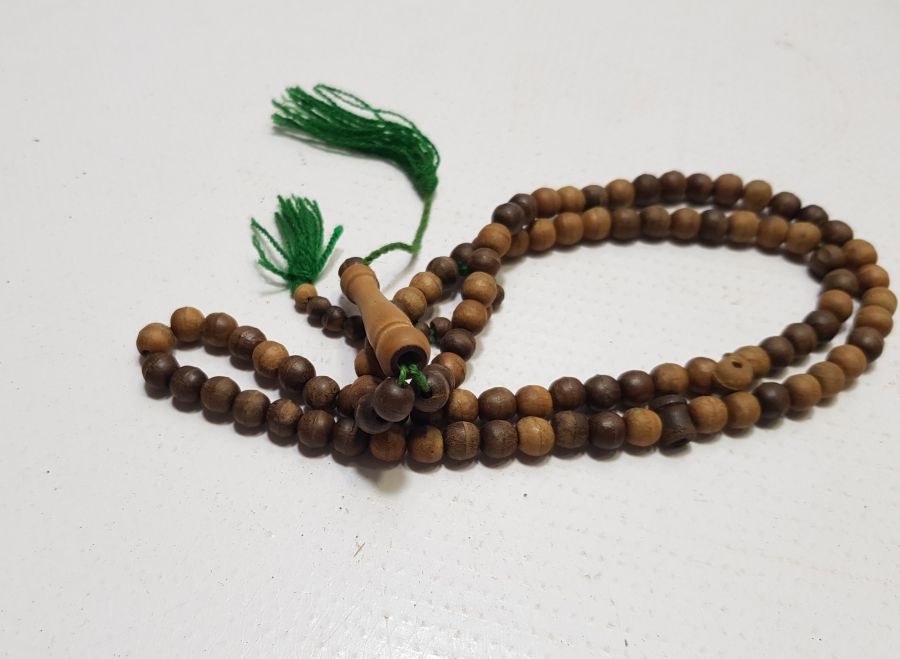 OSMANLI DÖNEMİ EL YAPIMI AHŞAP NAMAZ - ZİKİR TESPİHİ