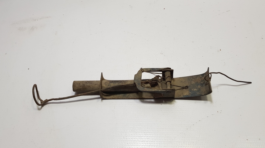 OSMANLI DÖNEMİ EL YAPIMI AĞIZDAN DOLMA KÖSTEBEK TABANCASI