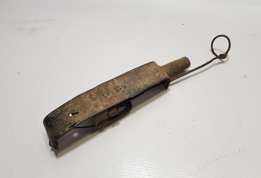 OSMANLI DÖNEMİ EL YAPIMI AĞIZDAN DOLMA KÖSTEBEK TABANCASI