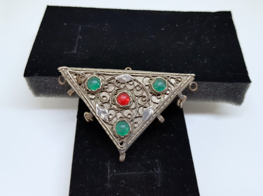 ÜZERİ DOĞAL TAŞLARLA SÜSLÜ OSMANLI DÖNEMİ HAMAYIL