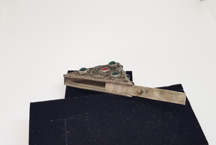 ÜZERİ DOĞAL TAŞLARLA SÜSLÜ OSMANLI DÖNEMİ HAMAYIL