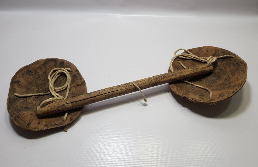 OSMANLI DÖNEMİ EL YAPIMI AHŞAP TERAZİ