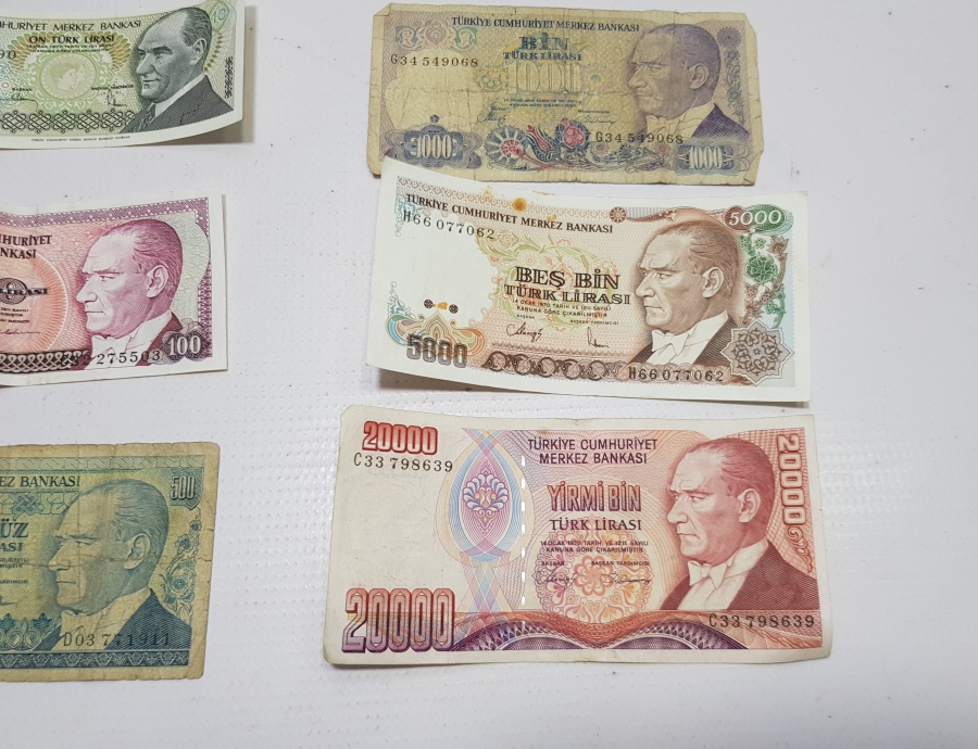 ANTİKA KAĞIT PARA LOTU