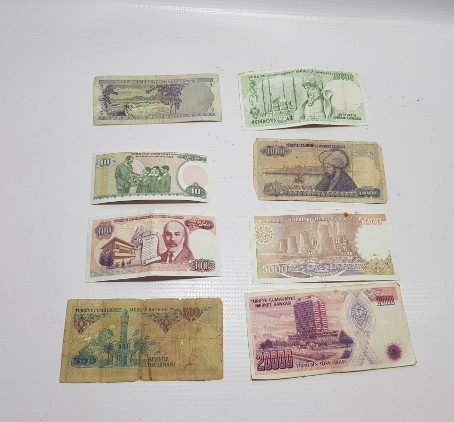 ANTİKA KAĞIT PARA LOTU