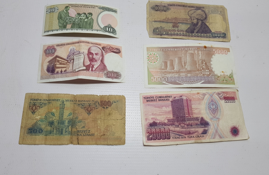 ANTİKA KAĞIT PARA LOTU