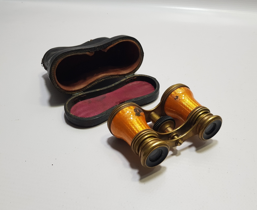 ORİJİNAL KUTUSUNDA MİNE İŞÇİLİKLİ OSMANLI DÖNEMİ NADİR DÜRBÜN