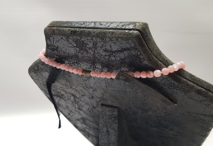 OSMANLI DÖNEMİ DOĞAL TAŞ VE GÜMÜŞ PARÇALARLA SÜSLÜ GERDANLIK