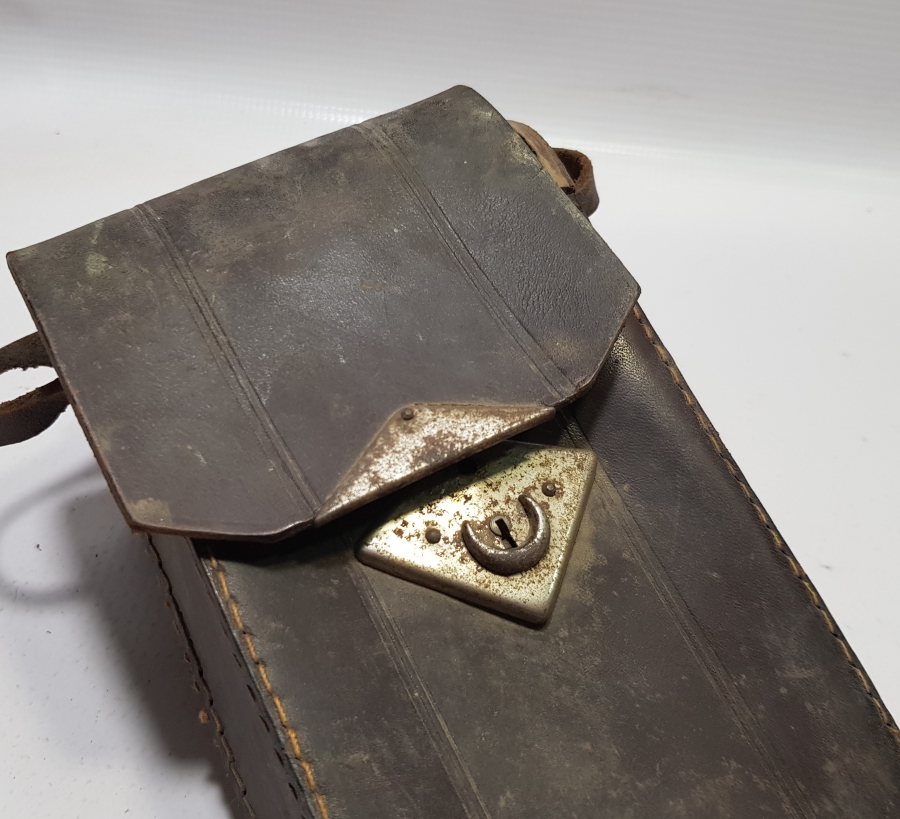 TUTMACI HİLAL FORMLU OSMANLI DÖNEMİ ÇOK NADİR OSMANLI ULAK ÇANTASI