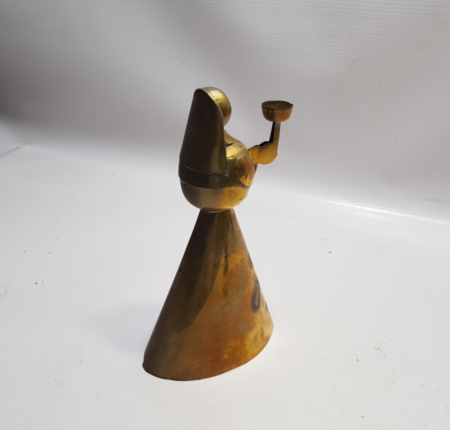 MERYEM ANA FORMUNDA YAPILMIŞ ANTİKA MUMLUK