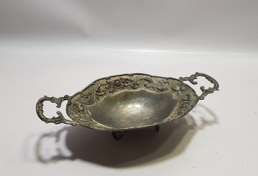 GÜMÜŞ KAPLAMA ANTİKA ŞEKERLİK