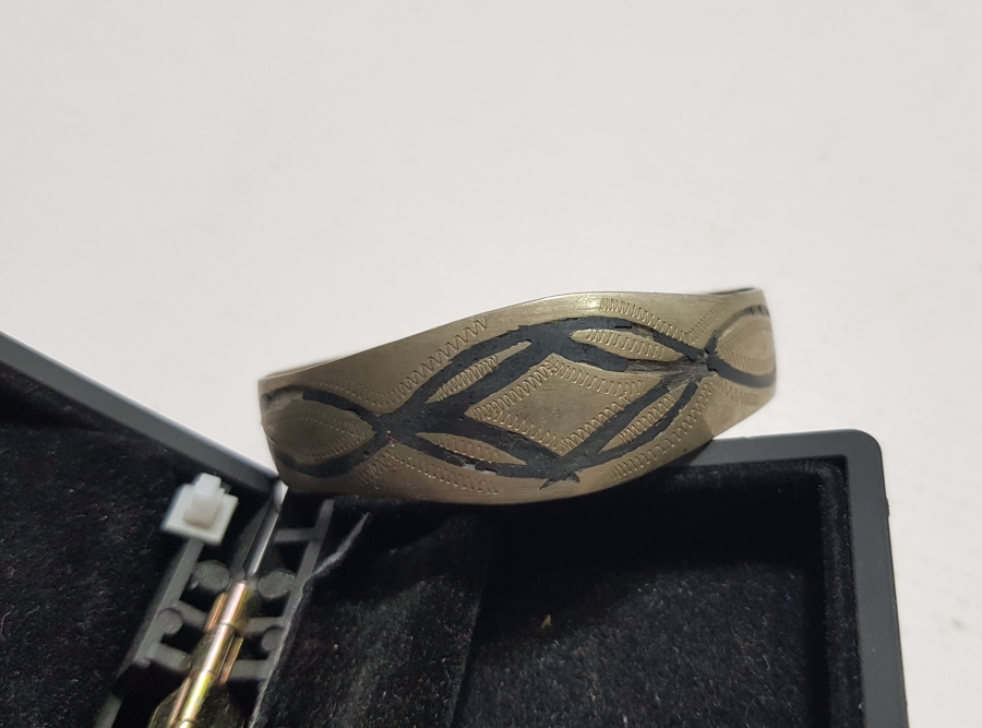 OSMANLI DÖNEMİ ÜZERİ SAVATLI NAZAR - GÖZ BİLEZİĞİ