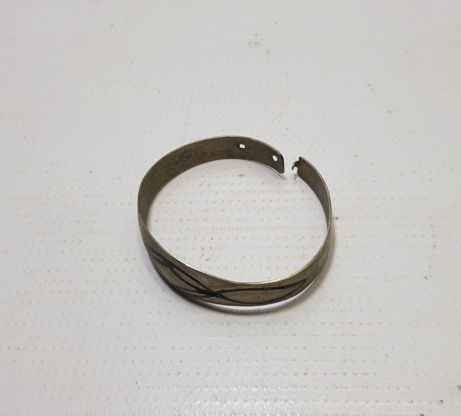 OSMANLI DÖNEMİ ÜZERİ SAVATLI NAZAR - GÖZ BİLEZİĞİ