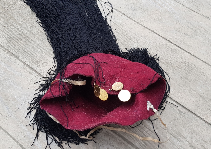 OSMANLI DÖNEMİ ÇOK NADİR İPEK İBRİŞİMLİ VAN YÖRESİ GELİN BAŞLIĞI