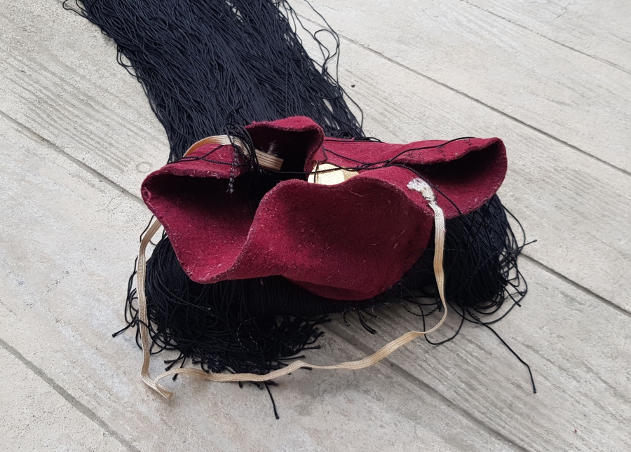 OSMANLI DÖNEMİ ÇOK NADİR İPEK İBRİŞİMLİ VAN YÖRESİ GELİN BAŞLIĞI