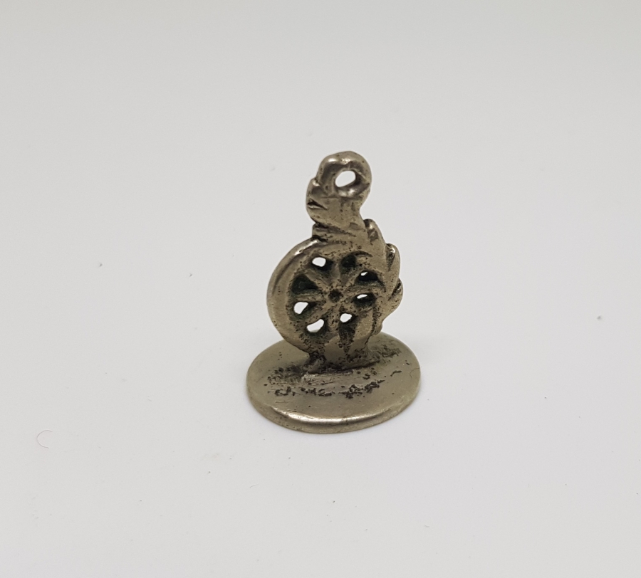 OSMANLI DÖNEMİ HAKKAK PARAFLI GÜMÜŞ ŞAHIS MÜHRÜ