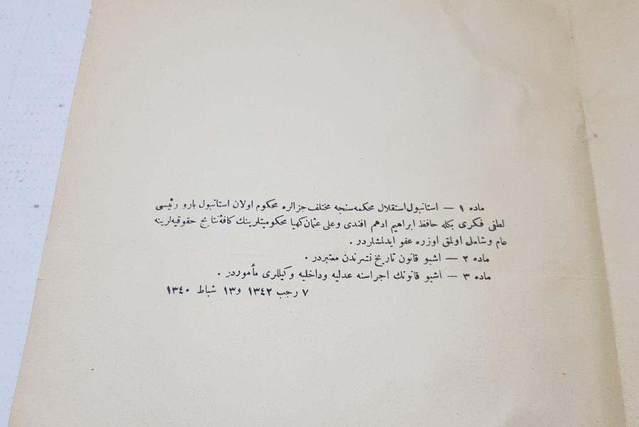 1928 YILI ÖNCESİ NADİR BÜYÜK MİLLET MECLİSİ TUTANAKLARI