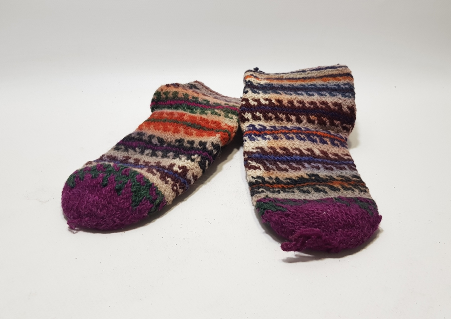 EL ÖRME ANTİKA ÇOCUK PATİĞİ