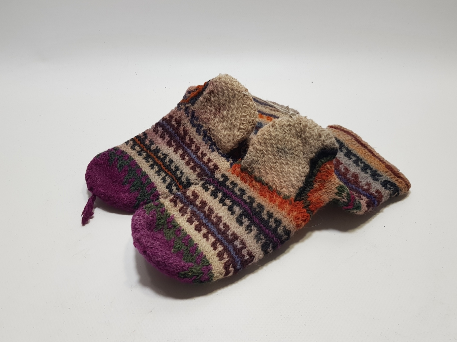 EL ÖRME ANTİKA ÇOCUK PATİĞİ