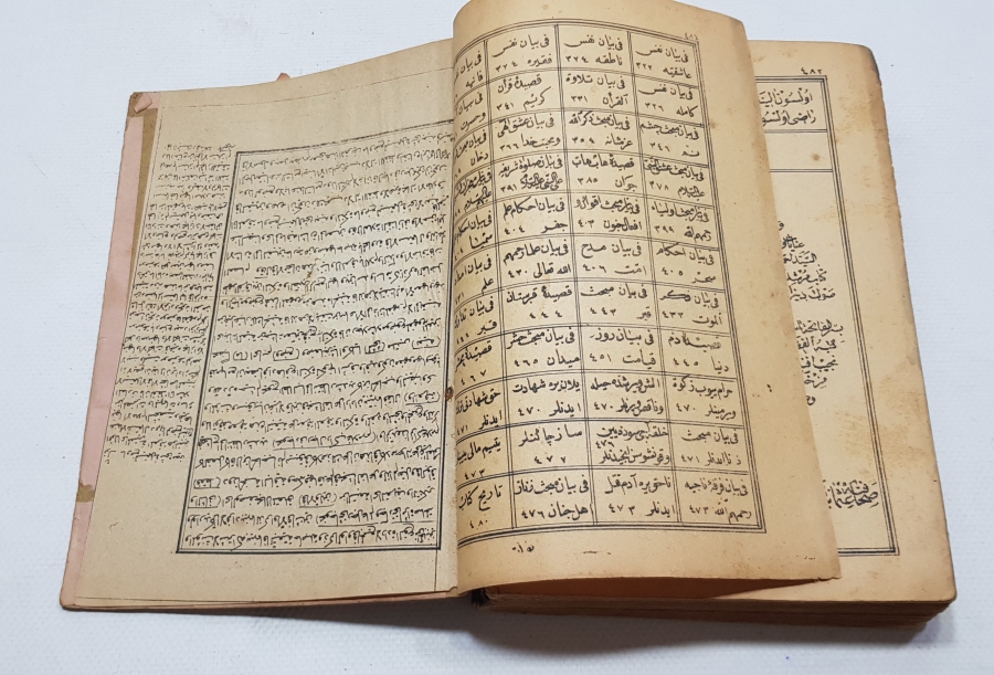 KABE-İ ŞERİF GÖRSELLİ OSMANLI DÖNEMİ BASKI AHMEDİYE