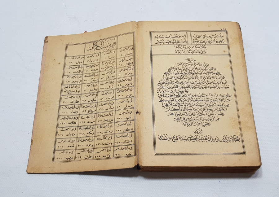 KABE-İ ŞERİF GÖRSELLİ OSMANLI DÖNEMİ BASKI AHMEDİYE