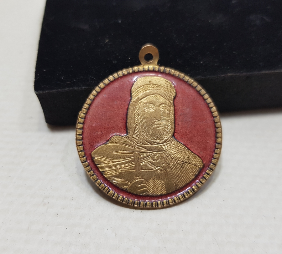 ÜZERİ MİNE İŞÇİLİKLİ ANTİKA KÖSTEK SALLAMASI UCU