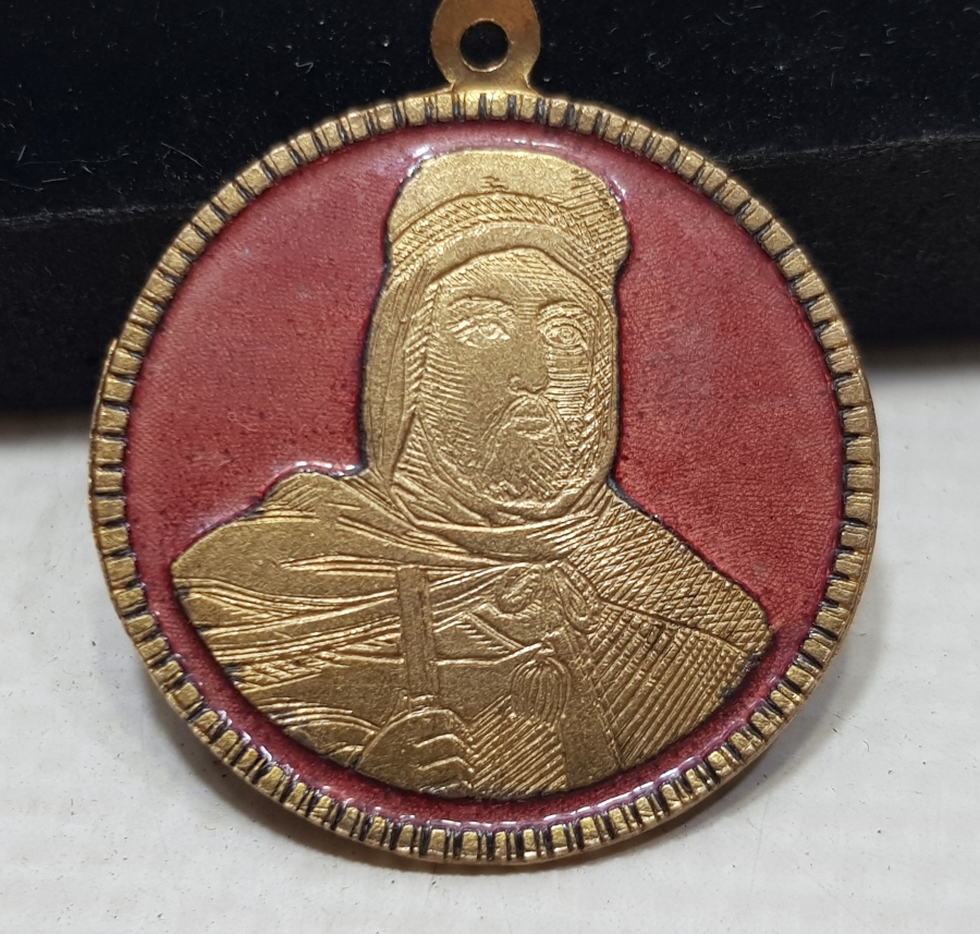 ÜZERİ MİNE İŞÇİLİKLİ ANTİKA KÖSTEK SALLAMASI UCU