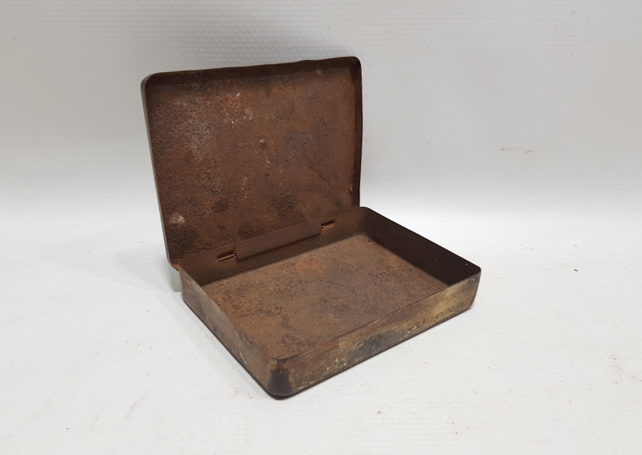 OSMANLI DÖNEMİ TENEKE SİGARA TABAKASI