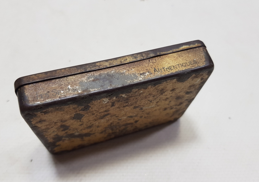 OSMANLI DÖNEMİ TENEKE SİGARA TABAKASI