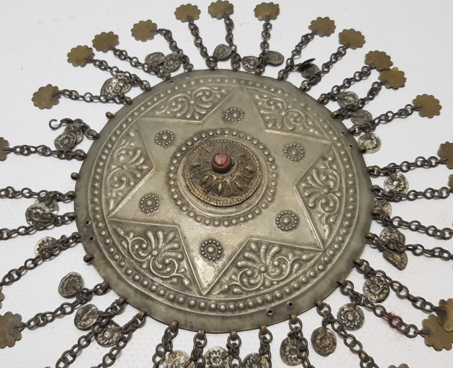 ÜZERİ KABARTMA İŞÇİLİKLİ OSMANLI DÖNEMİ GELİN TEPELİĞİ