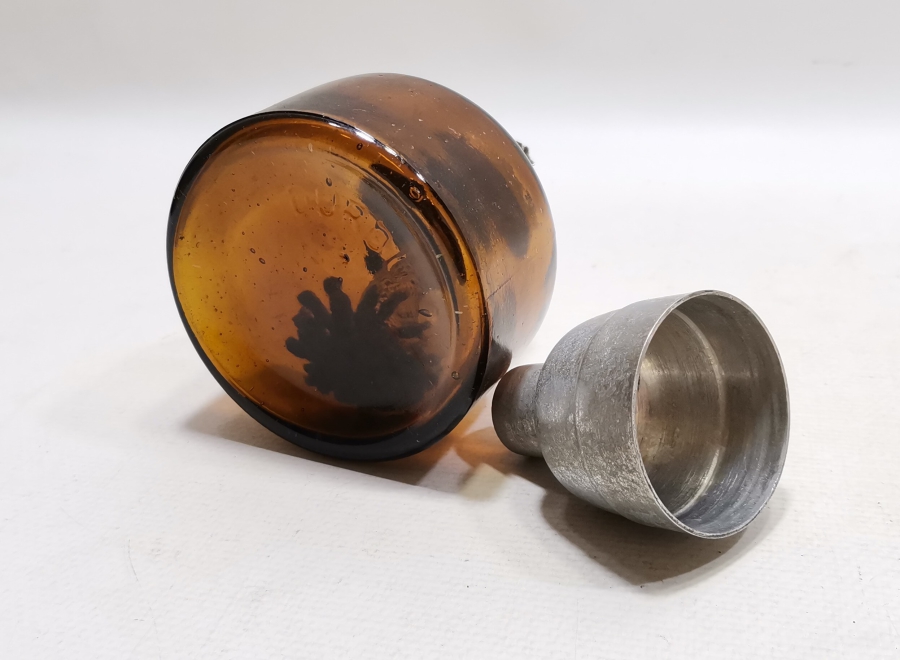 NADİR RENKTE ANTİKA İDARE LAMBASI