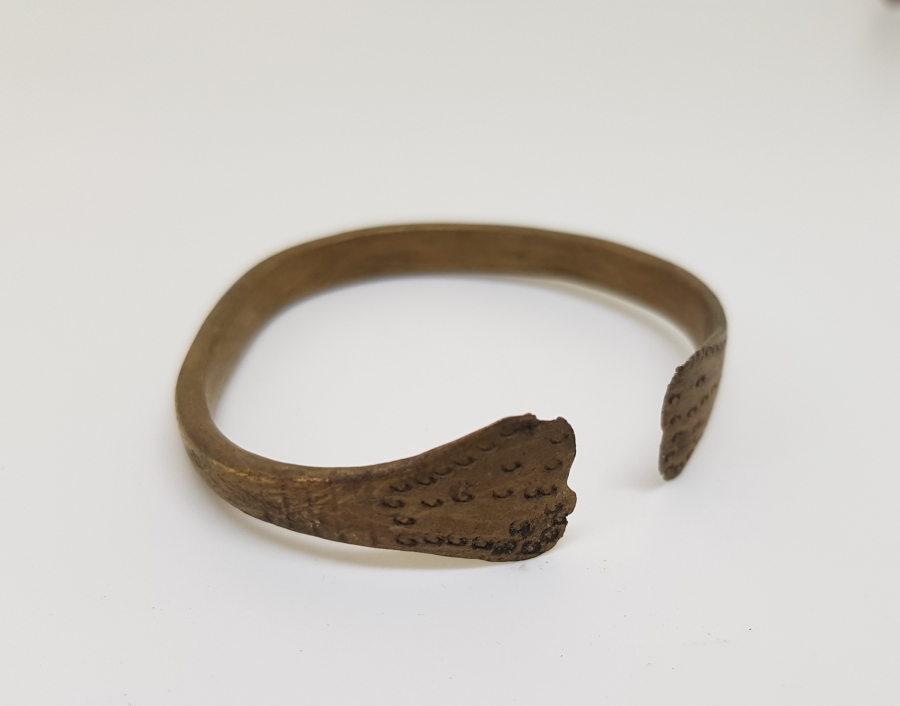 OSMANLI DÖNEMİ YILANBAŞI FORMLU RUM İŞİ NADİR PAZUBENT