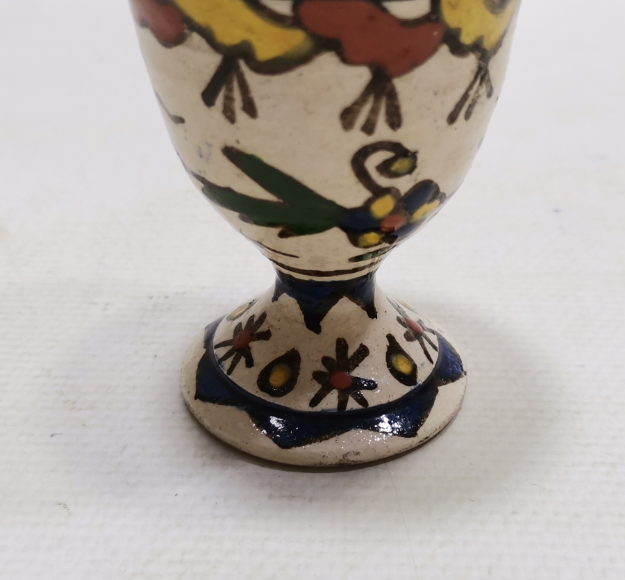 OSMANLI DÖNEMİ EL BOYAMA KÜTAHYA HOKKA