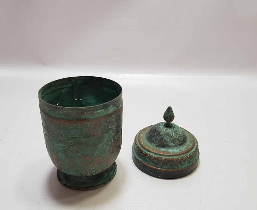 OSMANLI DÖNEMİ ÇOK NADİR TOMBAK KAHVE KUTUSU