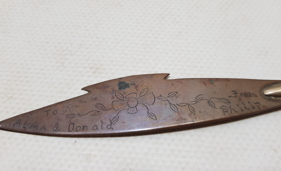 1. DÜNYA SAVAŞI DÖNEMİ ÇOK NADİR SİPER SANATI ZARF AÇACAĞI