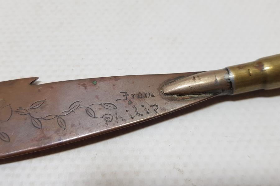 1. DÜNYA SAVAŞI DÖNEMİ ÇOK NADİR SİPER SANATI ZARF AÇACAĞI