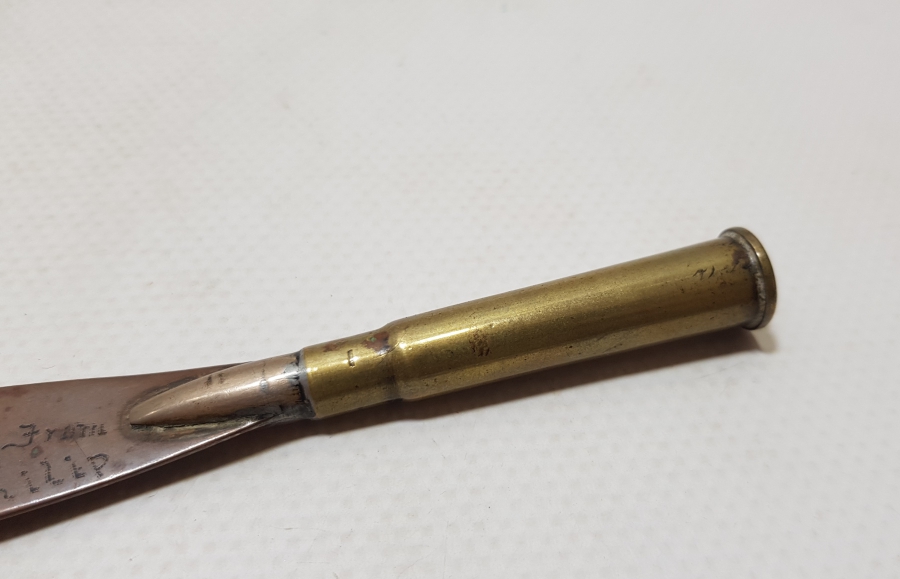 1. DÜNYA SAVAŞI DÖNEMİ ÇOK NADİR SİPER SANATI ZARF AÇACAĞI