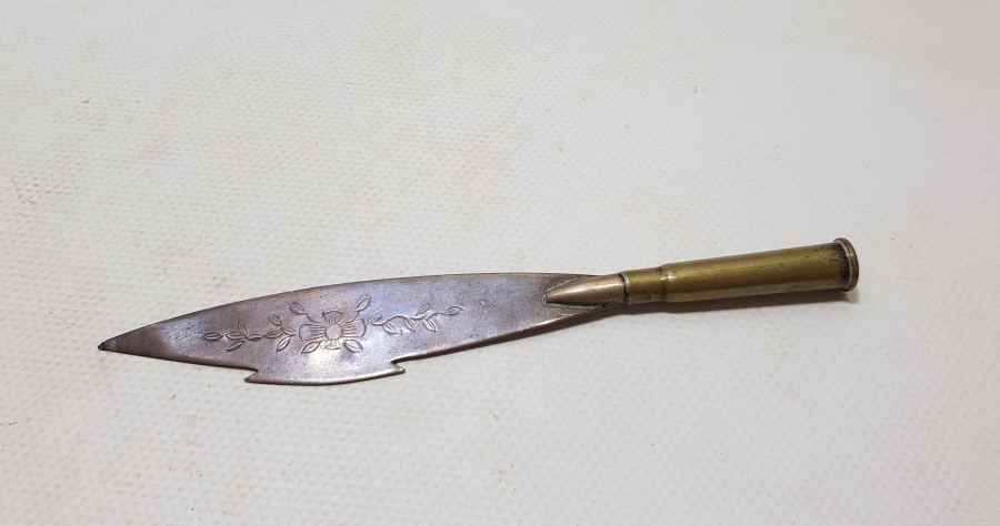 1. DÜNYA SAVAŞI DÖNEMİ ÇOK NADİR SİPER SANATI ZARF AÇACAĞI