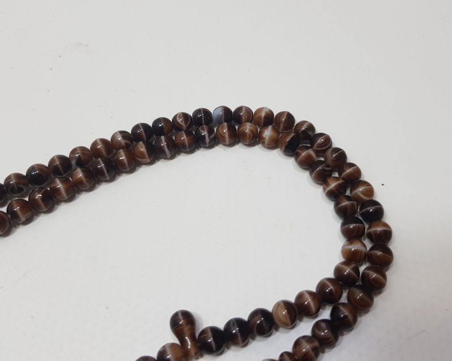 ORİJİNAL PÜSKÜLÜYLE OSMANLI DÖNEMİ BEYKOZ NAMAZ TESPİHİ