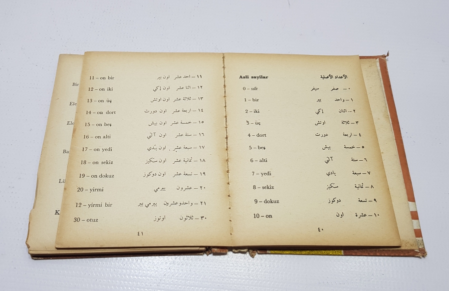 ANTİKA ARAPÇA - TÜRKÇE SÖZLÜK