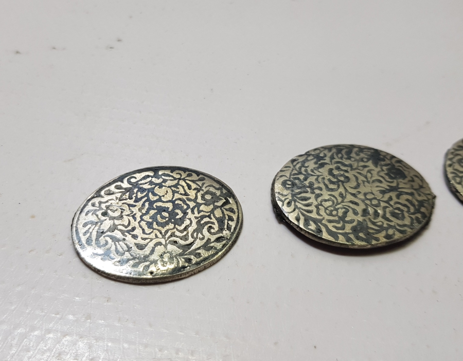 OSMANLI DÖNEMİ SAVAT İŞÇİLİKLİ KOLYE PARÇALARI LOTU