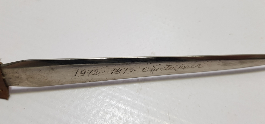 1970LERDEN ANTİKA ZARF AÇACAĞI