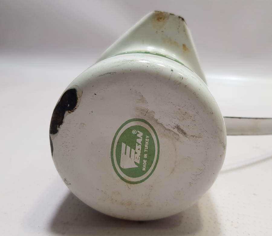 YERLİ YAPIM ANTİKA EMAYE CEZVE