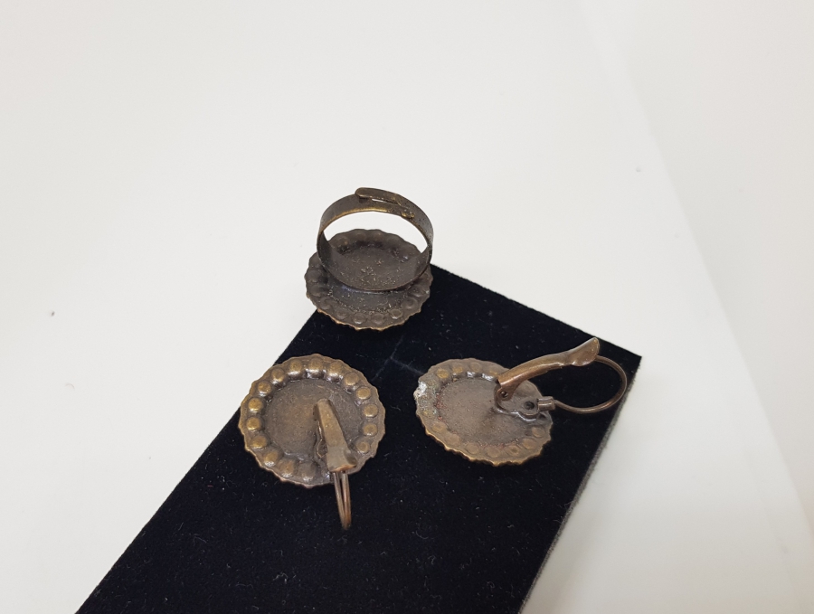 BİJUTERİ YÜZÜK KÜPE TAKIMI