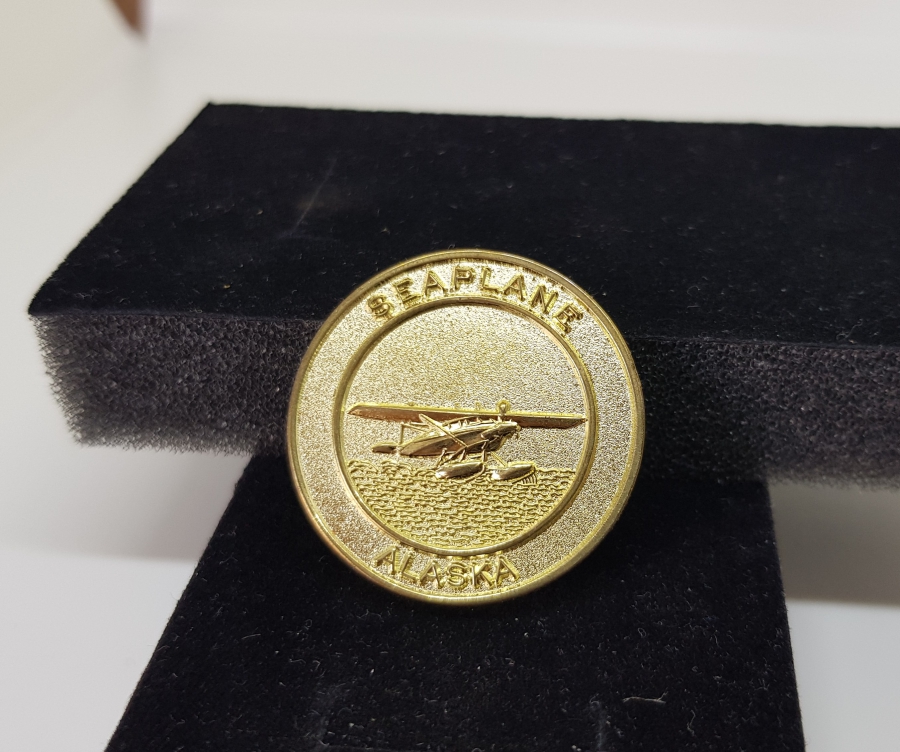 ALTIN KAPLAMA ANTİKA ALASKA JETON