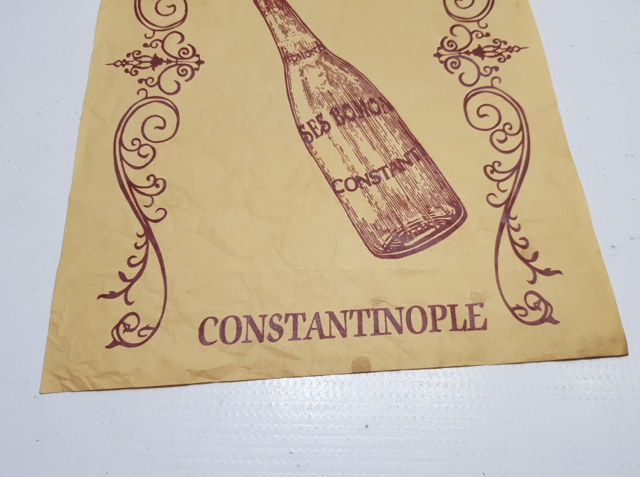 OSMANLI DÖNEMİ ÇOK NADİR BOMONTİ BİRA REKLAMI AFİŞİ