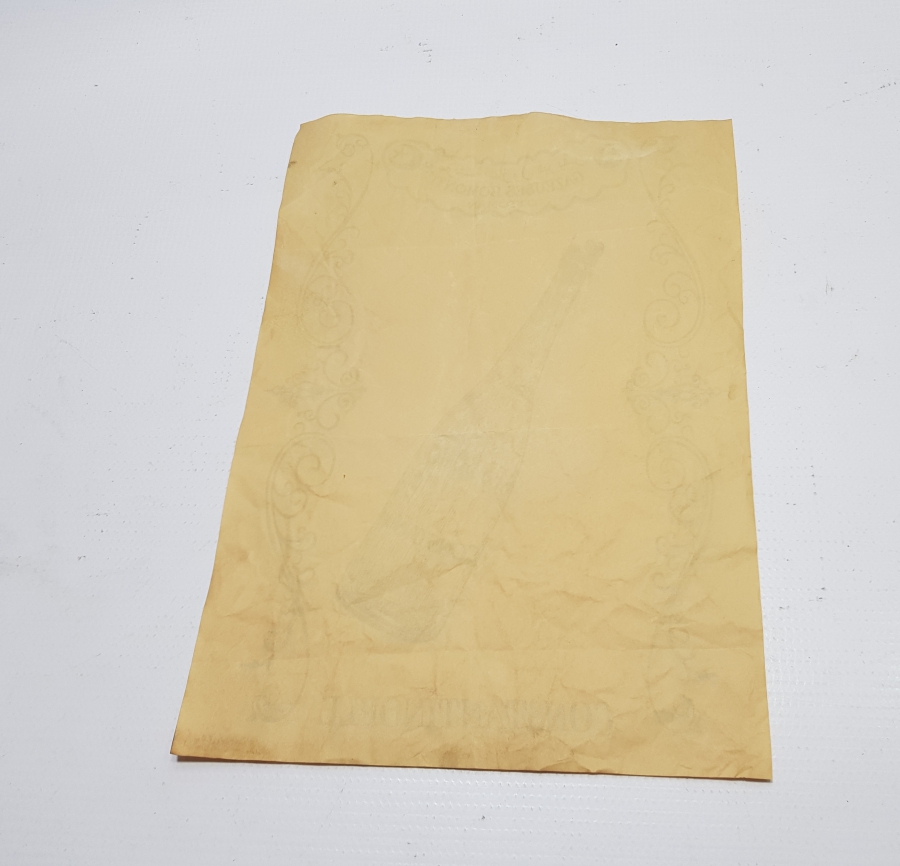 OSMANLI DÖNEMİ ÇOK NADİR BOMONTİ BİRA REKLAMI AFİŞİ